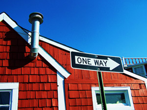 One Way Sign