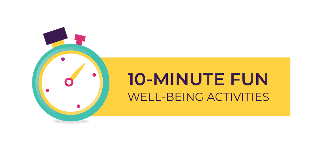 Well-Being on the Go: 10-Minute Activities for Adults
